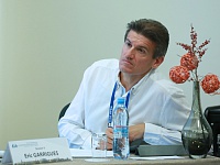 Модераторами секций были как российские, так и зарубежные ученые.
На фото: Eric Garrigues – представитель французской авиационной группы Dassault Aviation 
